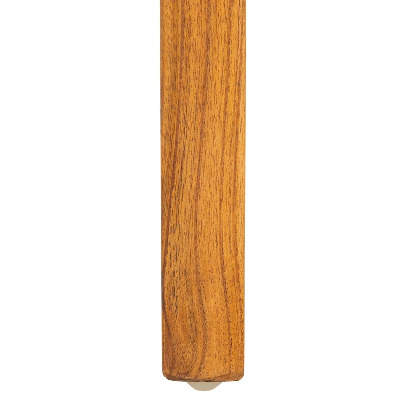 Chaise de salle à manger en cuir tressé