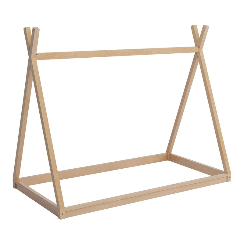 Lit Cabane Jumeau en Bois