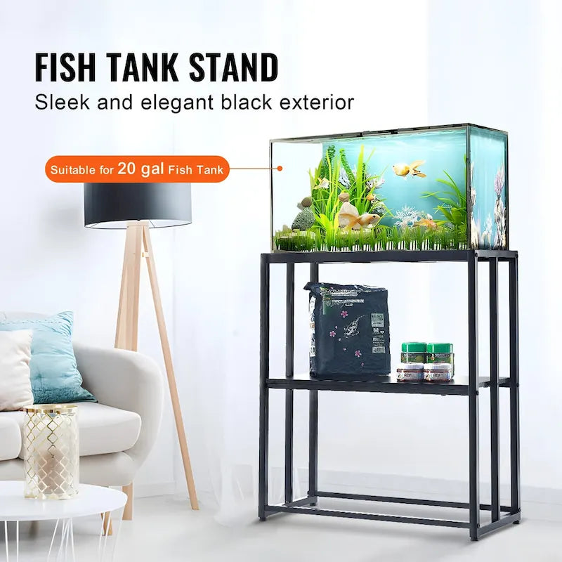 Meuble pour aquarium ou terrarium avec rangements, placard et kit de quincaillerie