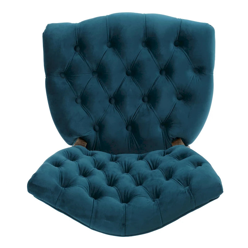 Chaises de salle à manger en tissu (Lot de 2)