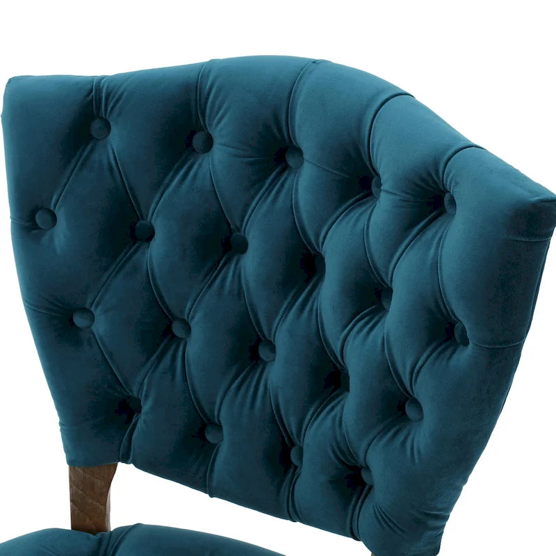 Chaises de salle à manger en tissu (Lot de 2)