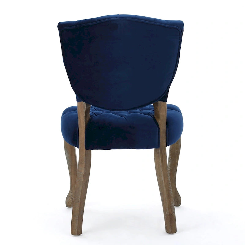 Chaises de salle à manger en tissu (Lot de 2)