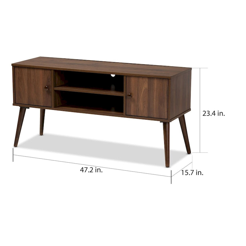 Meuble TV 2 portes Mid-century Modern
