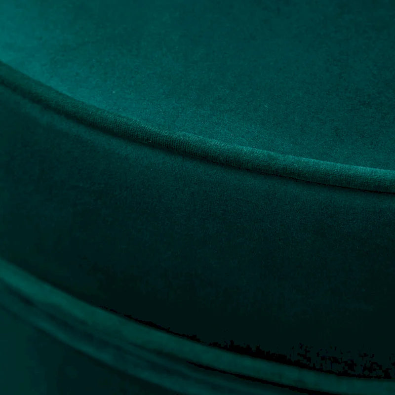 Fauteuil pivotant contemporain en velours
