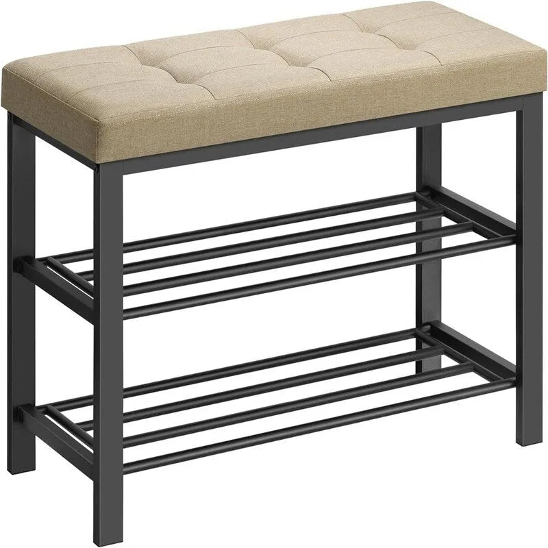 Banc d'entrée avec coussin