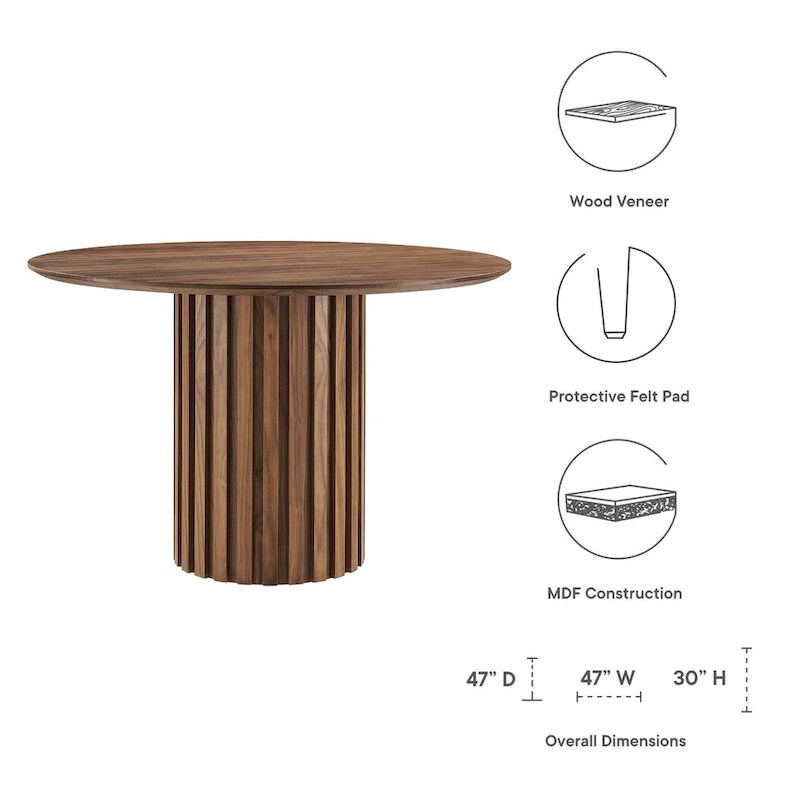 Table à manger ronde 47